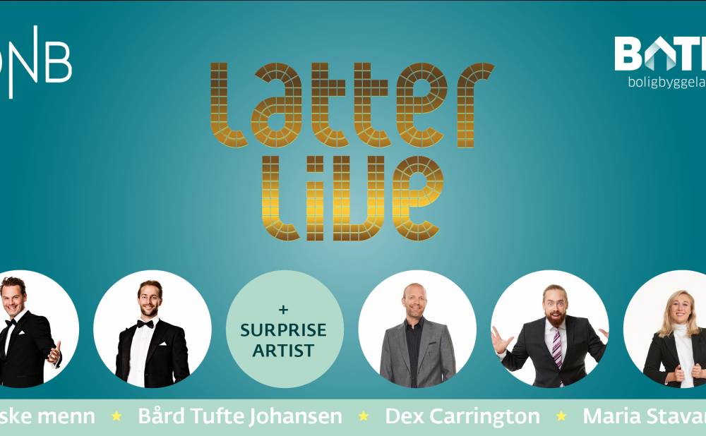 DNB og Bate presenterer Latter live